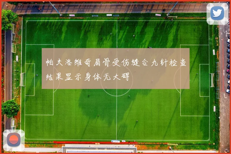帕夫洛维奇眉骨受伤缝合九针检查结果显示身体无大碍